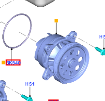  Ford Vzpumpa