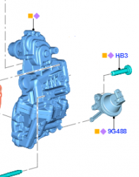  Ford EGR szelep