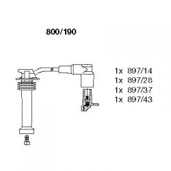  minsgi utngyrtott Gyjtkbel kszlet 1.8; 2.0 Zetec 1998-tl